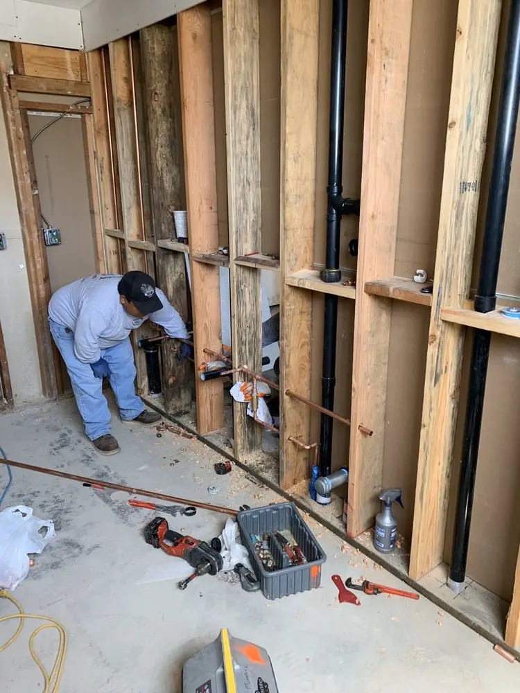 Commercial rough-in plumbing for Trenchless Sewer Repair in Golden Acres Estates
